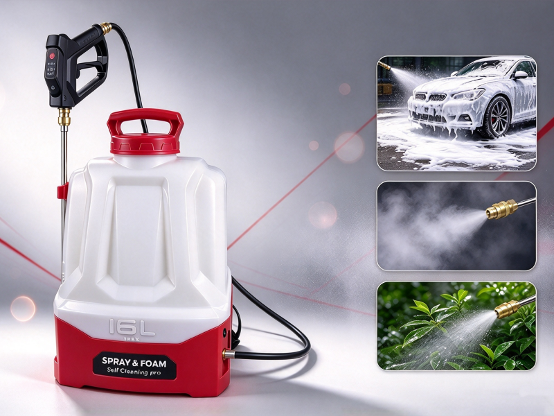 Máy phun sương ba lô 3 trong 1 16L mới có phun sương thổi phồng 3 chế độ