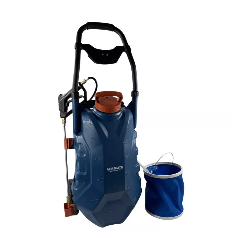 Máy phun bánh xe 34L có khả năng tự làm sạch và tốc độ thay đổi